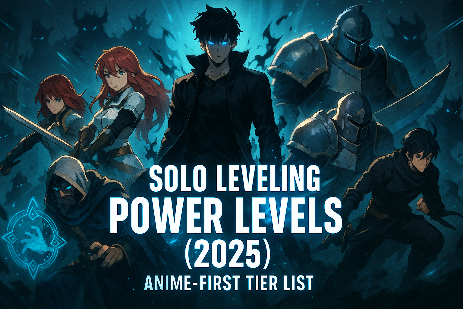 Solo Leveling Power Levels (2025) — Anime-First Tier List