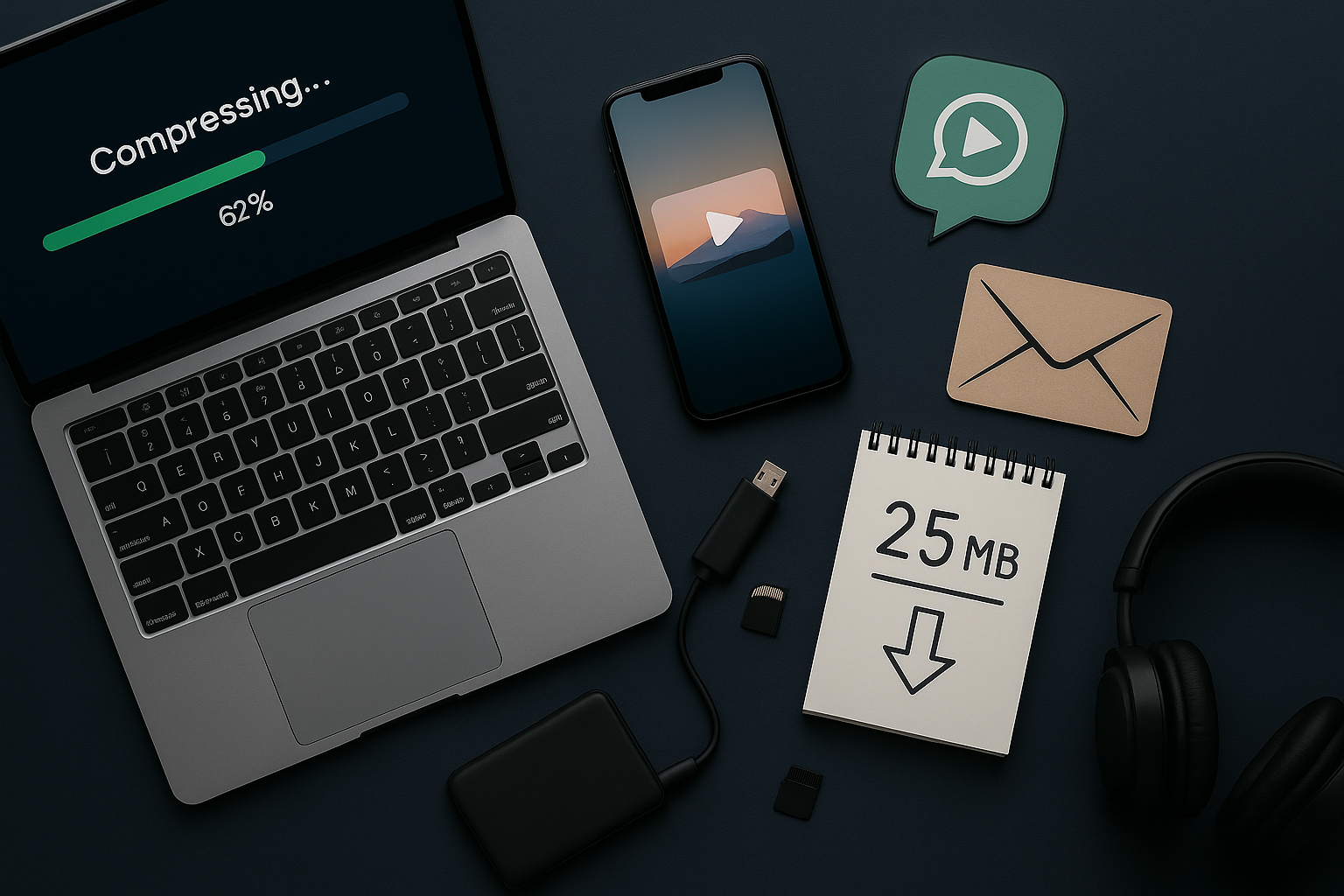 Compress a Video for Email/WhatsApp (Still Looks Good)