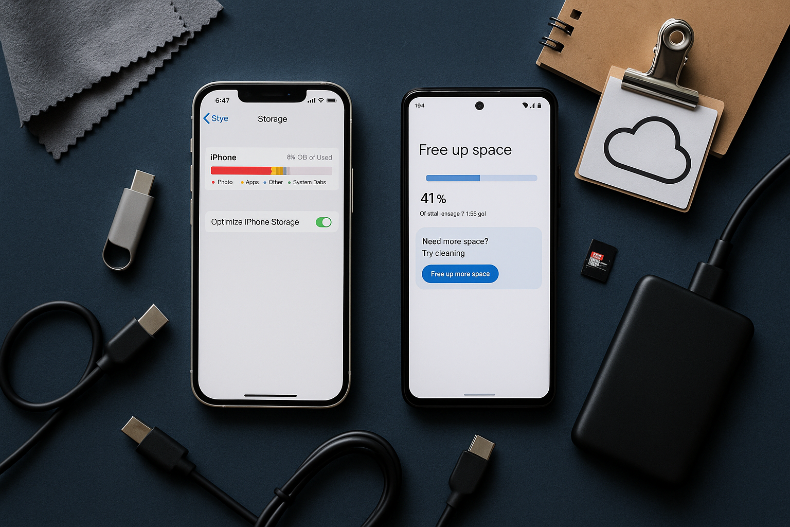 Free Up Storage on iPhone & Android (Without Deleting Photos)