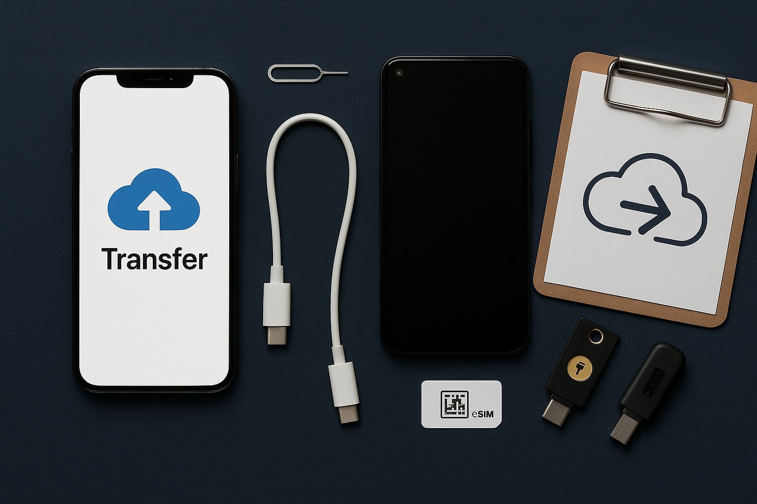 Move Everything to a New Phone Safely (Photos, Auth, eSIM)