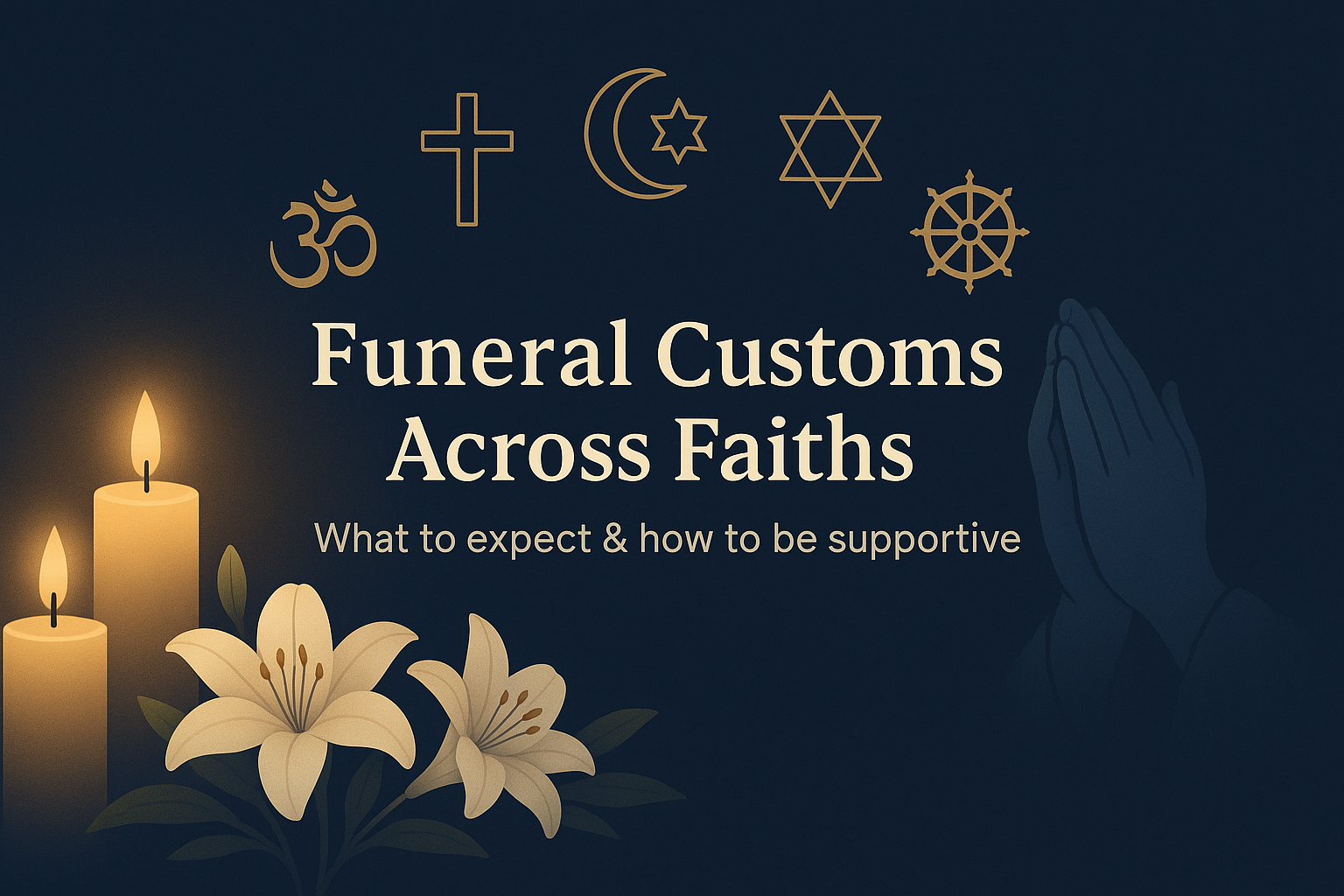 Funeral Customs Across Faiths — What to Expect & How to Be Supportive