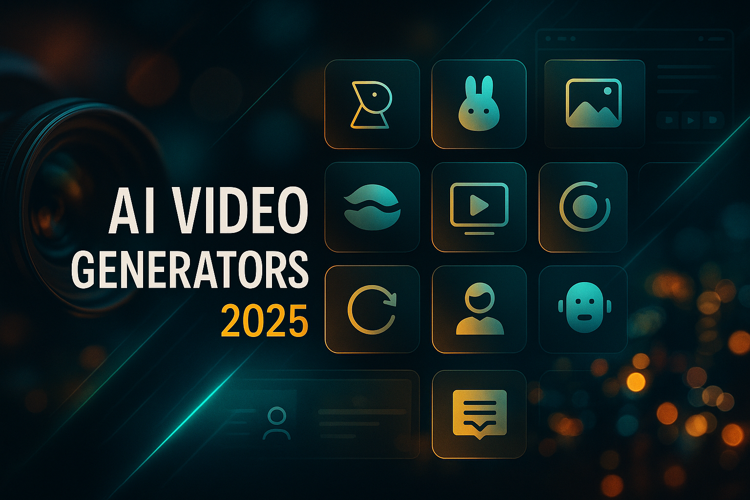 Top AI Video Generators in 2025 (Text-to-Video, Image-to-Video & Avatars)